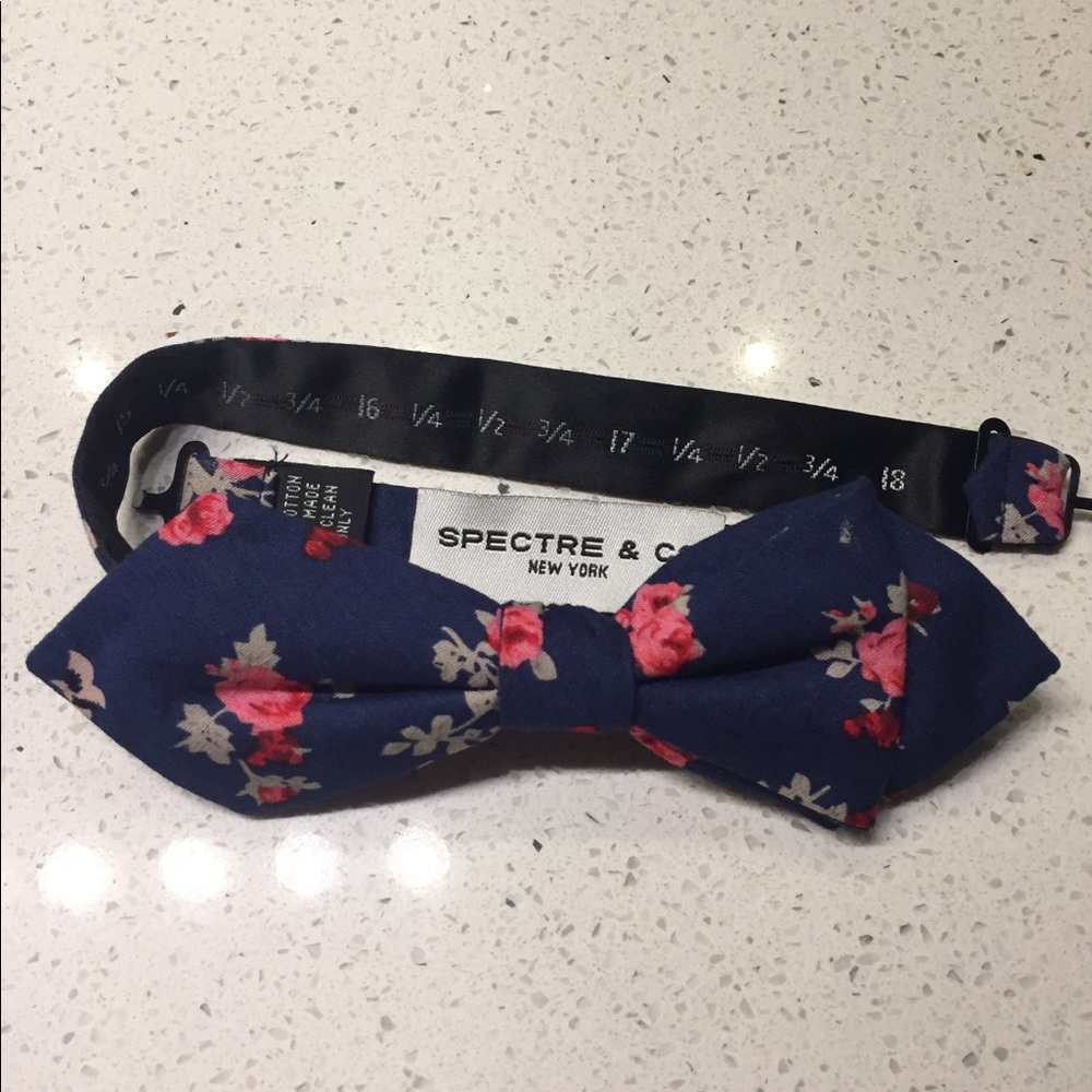 Spectre and Co Pre-Tied Floral Bow Tie (NYC)